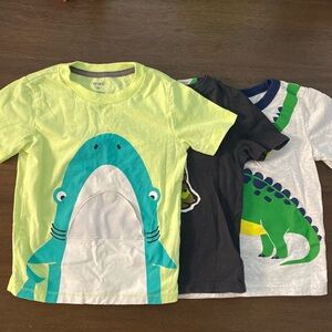 (3) 3T Old Navy and Carter’s Animal Tees